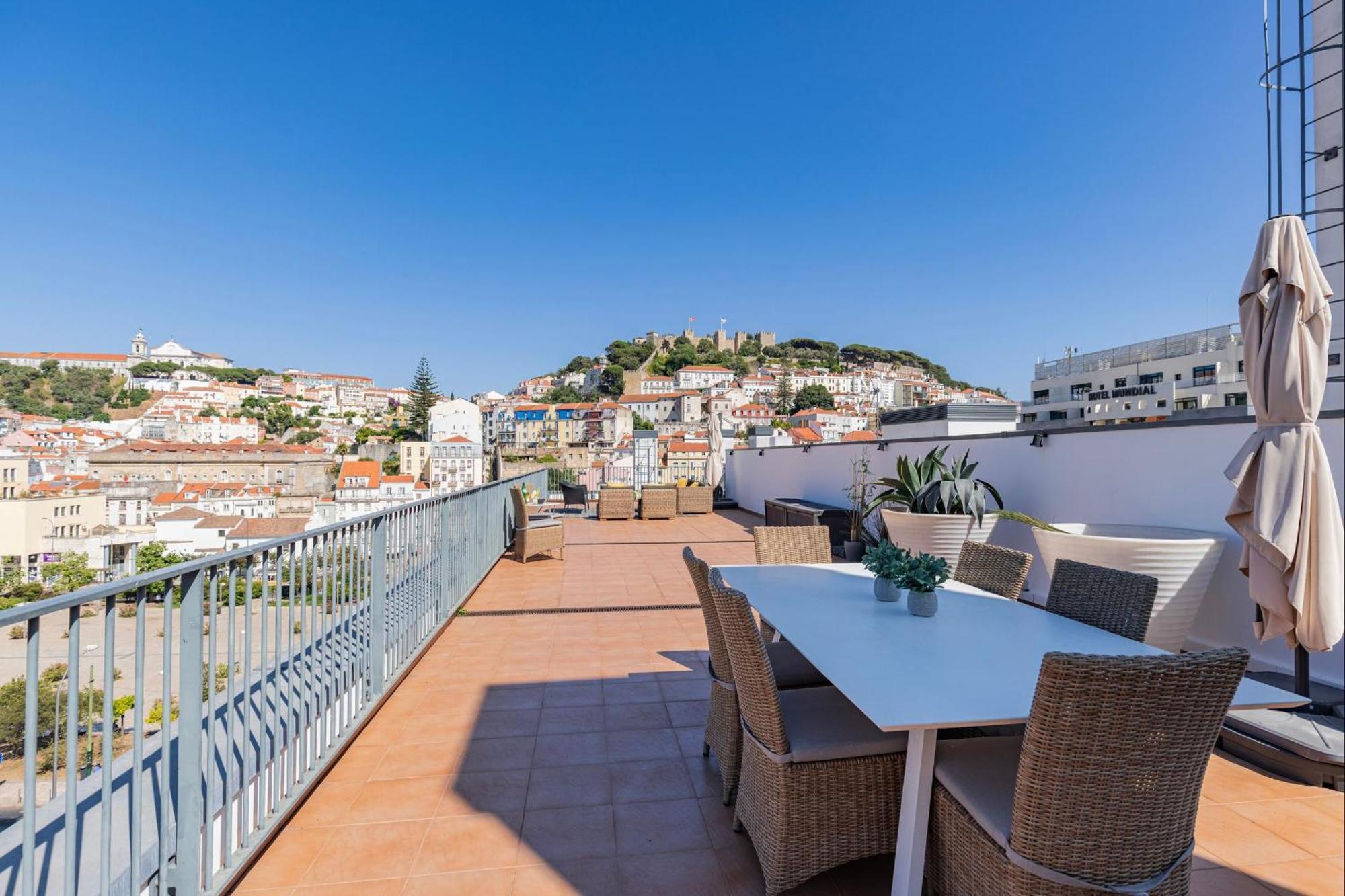 Lovelystay - Breathtaking Panorama - Luxurious Penthouse! Lisboa Ngoại thất bức ảnh